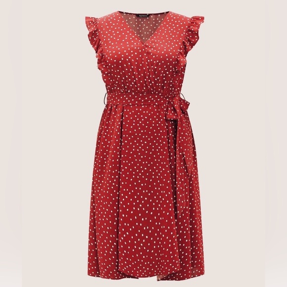 NWT Bloomchic Polka Dot Dress – Size 12/L (waist tie not included) - Picture 3 of 8